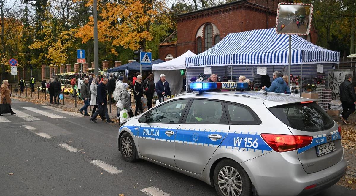 "Mniej ofiar, chociaż więcej wypadków ". Policja podsumowała sytuację na drogach po Wszystkich Świętych