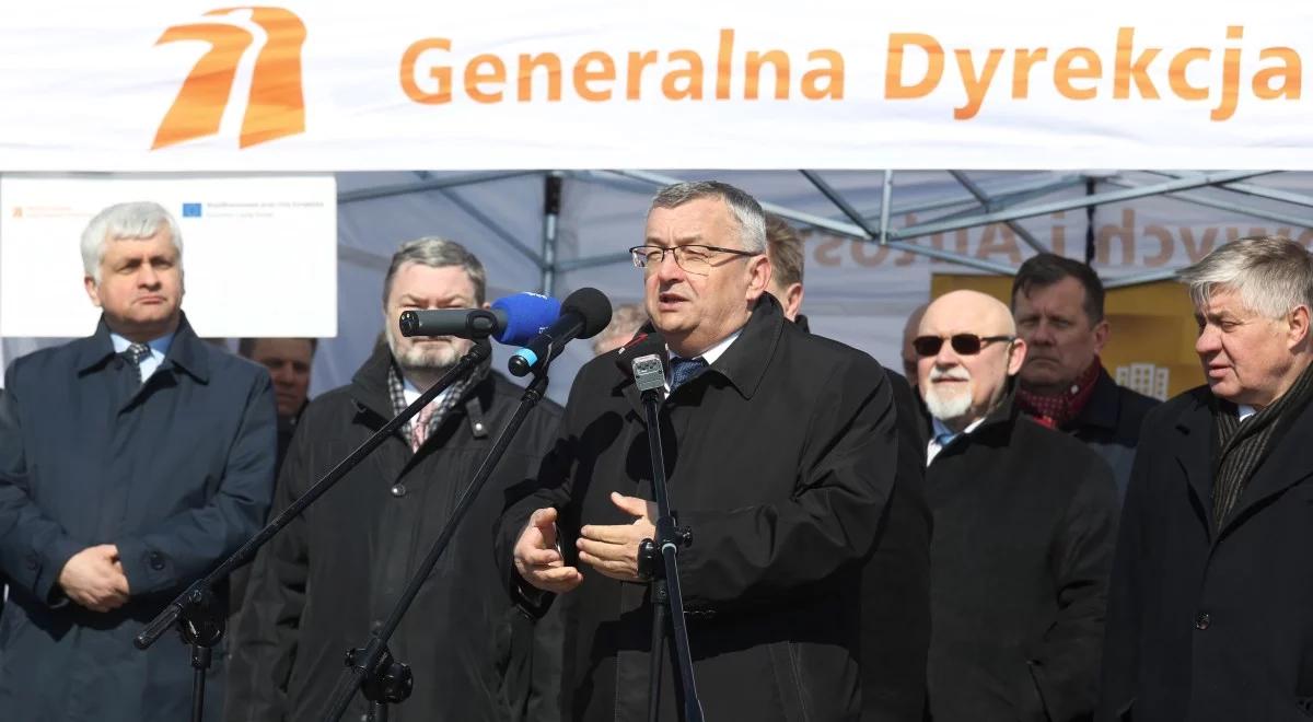 Minister infrastruktury o obwodnicy Suwałk: mieszkańcy odetchną z ulgą