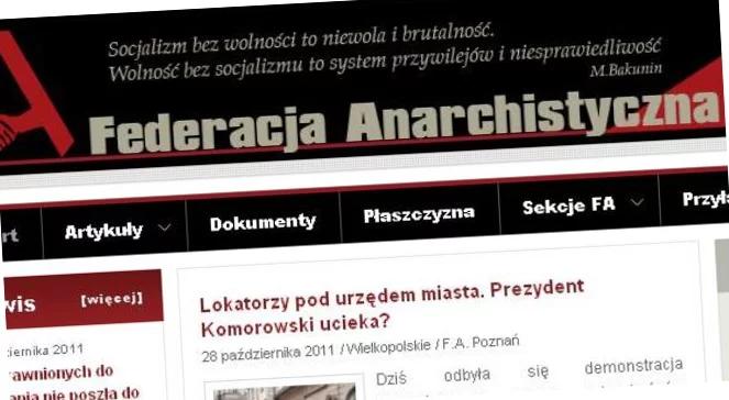 Anarchiści szykują koktajle Mołotowa na 11 listopada