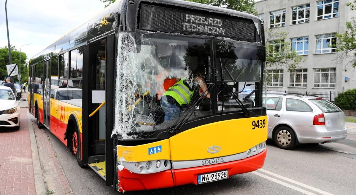 Wypadek autobusu w Warszawie. We wtorek spotkanie ZTM z kierownictwem Arrivy