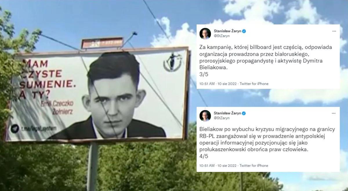 Emil Czeczko w kampanii dezinformacyjnej Białorusi. "Wykorzystują wizerunek zdrajcy do prowokacji"