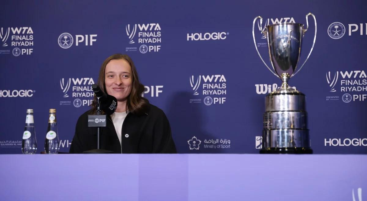 WTA Finals 2024. Iga Świątek pracuje pod okiem nowego trenera. "Decyzja o zmianie nie miała być rewolucją, a ewolucją"