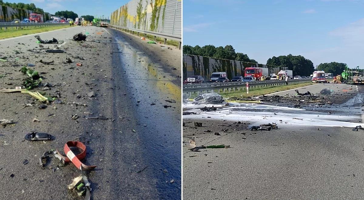 Trasa S8 już przejezdna. Policja podała nowe informacje o tragicznym wypadku