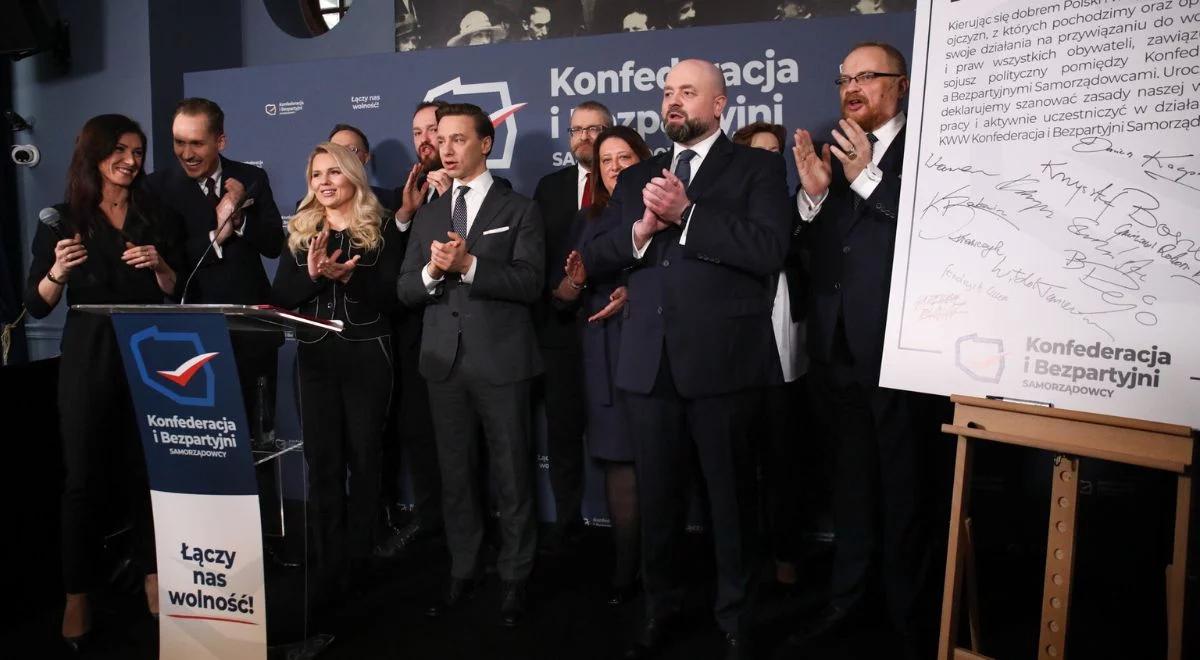 "Łączy nas wolność". Konfederacja i Bezpartyjni idą razem do wyborów