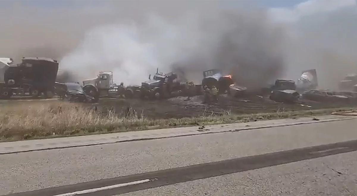 USA: karambol wywołany burzą piaskową. Są ofiary