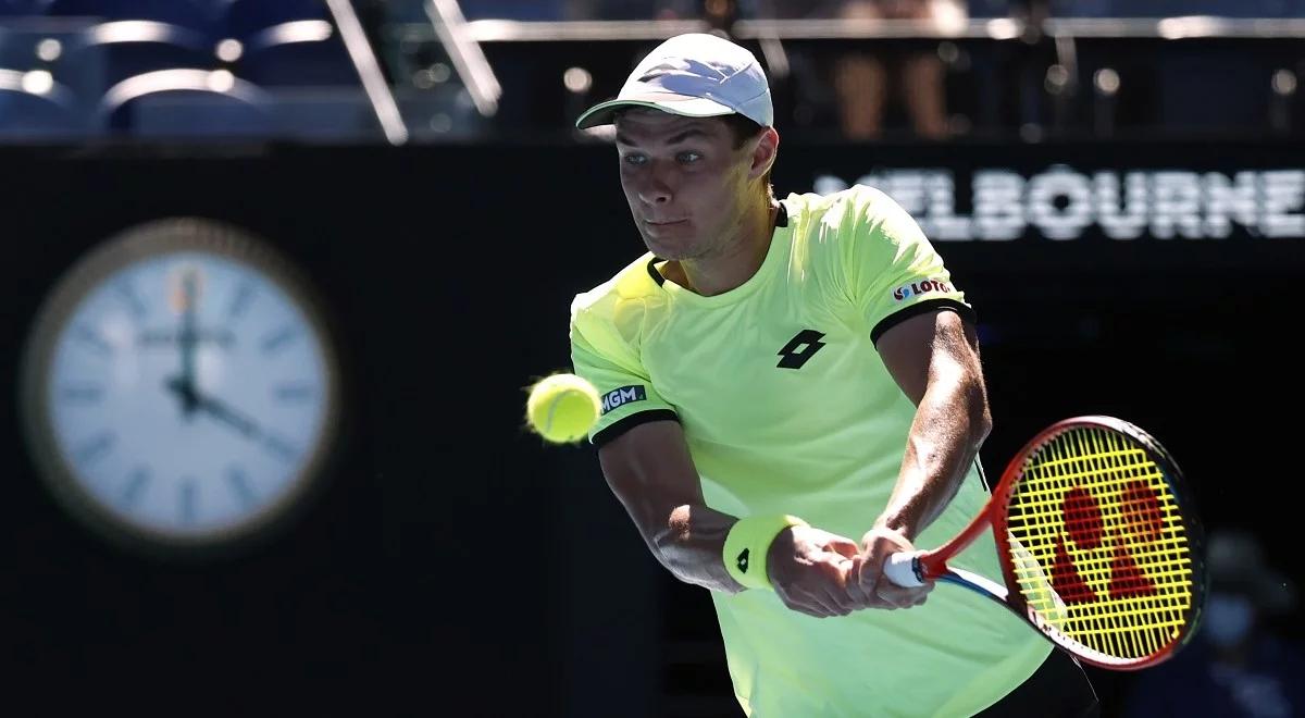 US Open: Kamil Majchrzak odpada w pierwszej rundzie. Polak przegrał z Alejandro Tabilo