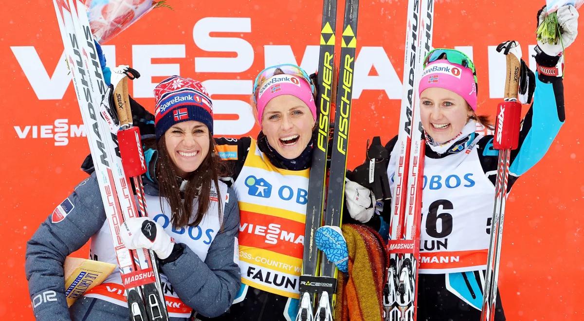   PŚ w biegach: Therese Johaug znów nie do ugryzienia. Justyna Kowalczyk odpuściła bieg