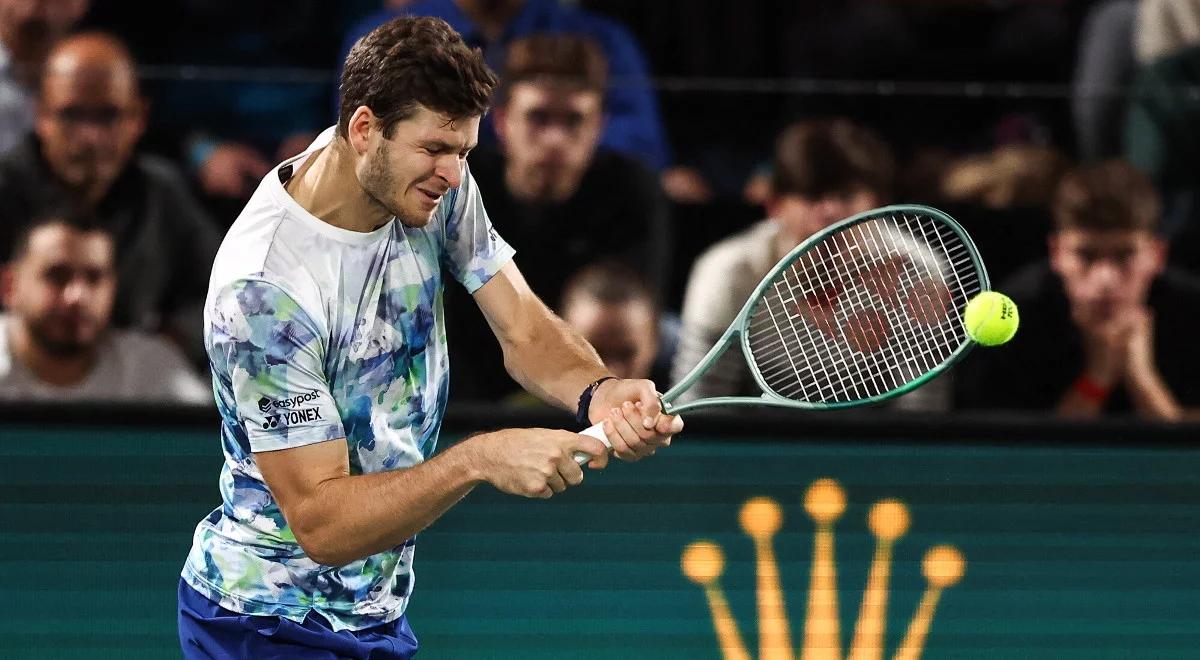 ATP Paryż: Hubert Hurkacz - Francisco Cerundolo. Szybki awans Polaka do ćwierćfinału