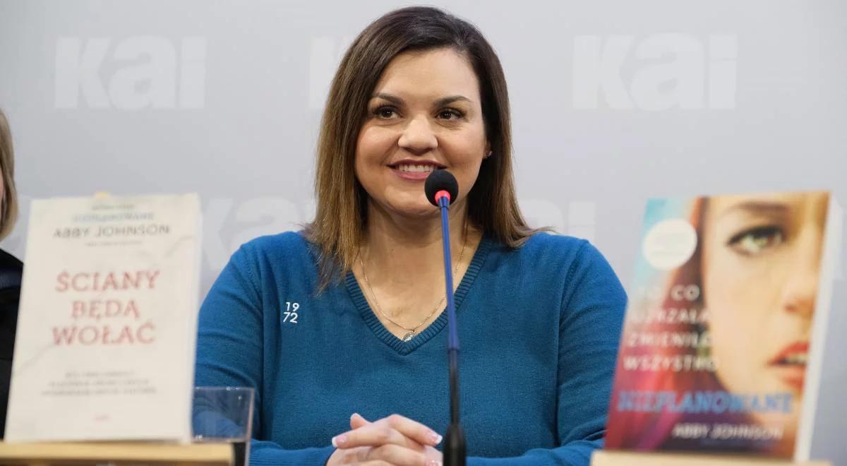 "Modlitwa zmieniła moje życie". Amerykańska działaczka antyaborcyjna Abby Johnson w Polsce