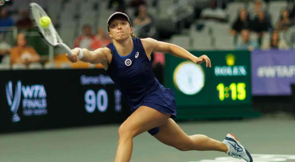WTA Finals: Iga Świątek - Caroline Garcia. Kiedy i o której mecz Polki w Teksasie?