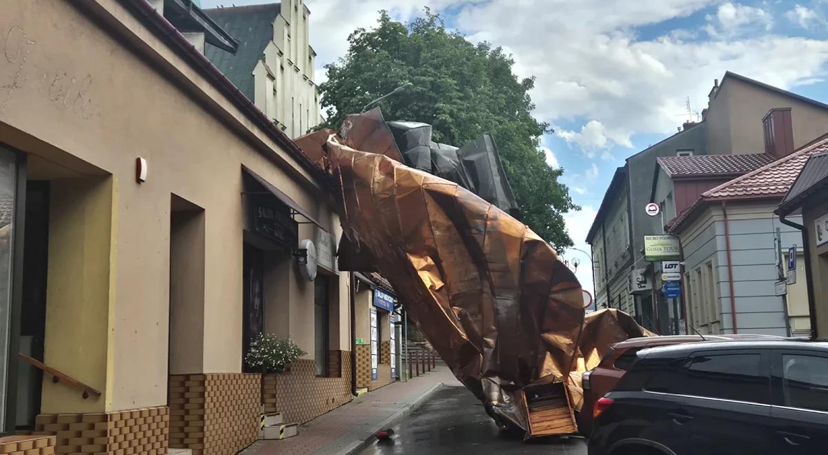 Nawałnica nad Brzeskiem. Wiatr zerwał dach kościoła