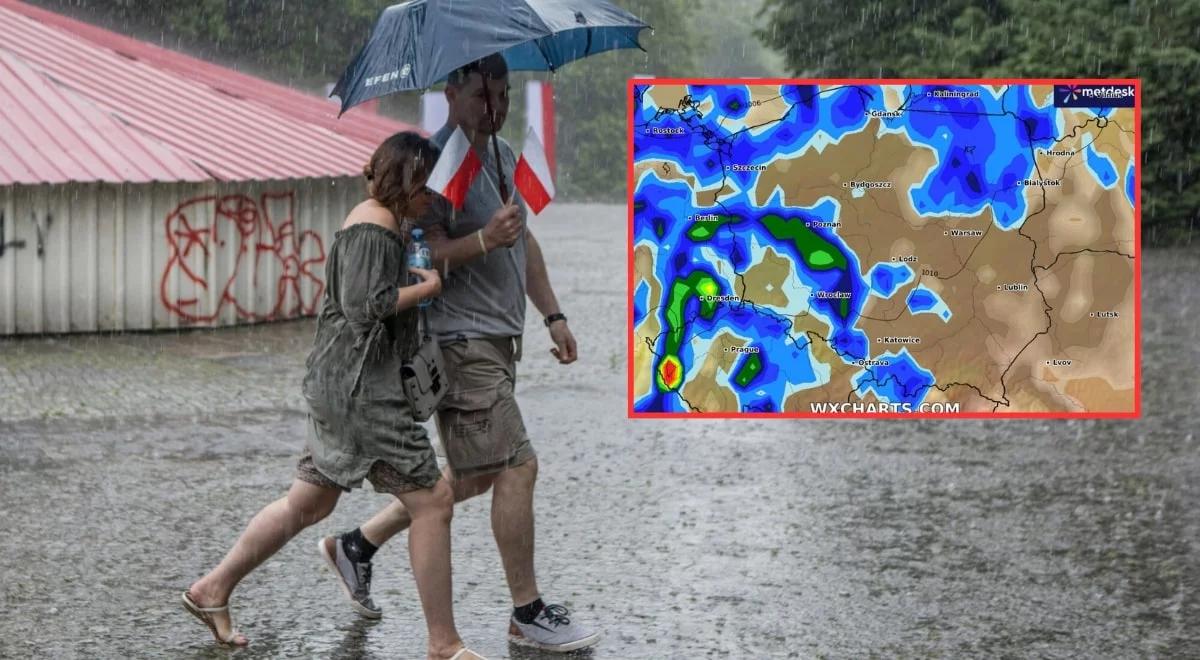 Pierwszy tydzień sierpnia szykuje niespodziankę. Czeka nas kulminacja opadów