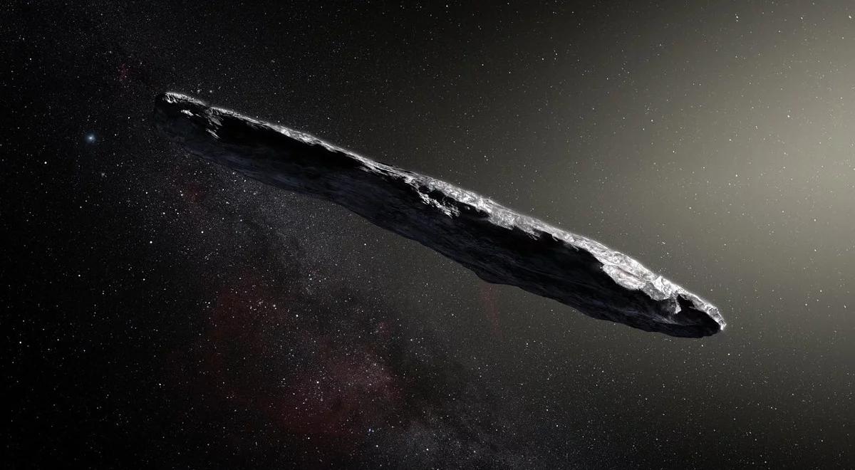 Oto planetoida Oumuamua. Przybyła spoza Układu Słonecznego