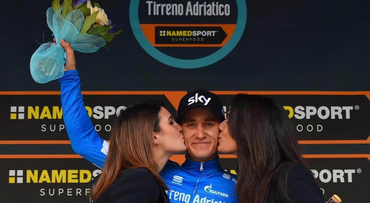 Tirreno-Adriatico: Kwiatkowski jedzie po zwycięstwo w wyścigu? "Miałem wsparcie całego zespołu"