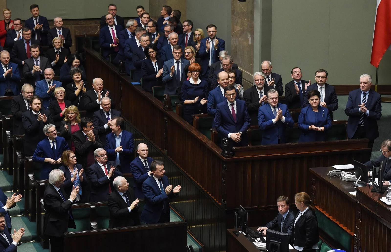 Sejm udzielił wotum zaufania rządowi Mateusza Morawieckiego