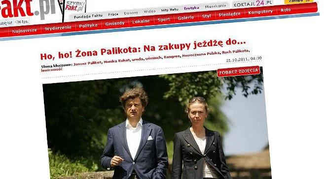 Żona Palikota: na zakupy jeżdżę do Mediolanu