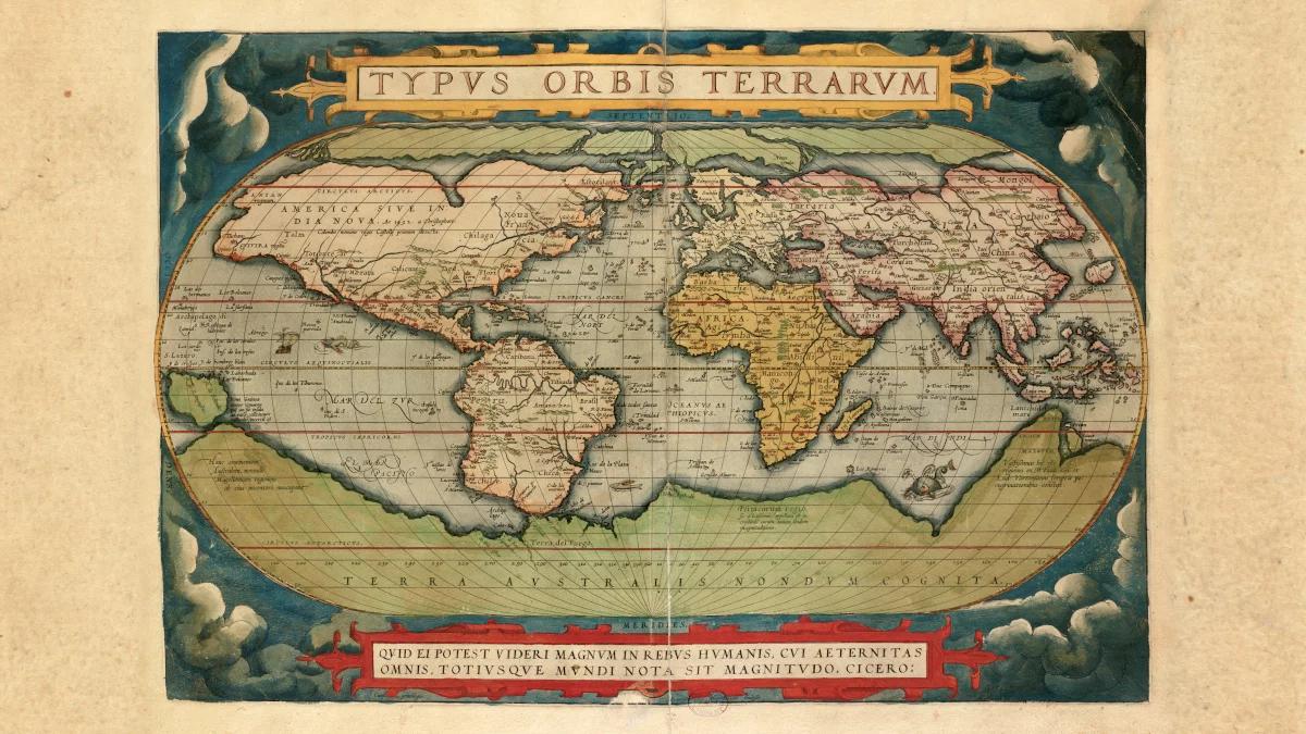 "Theatrum orbis terrarum". Pierwszy atlas świata, ogromna Polska i geograficzna zagadka
