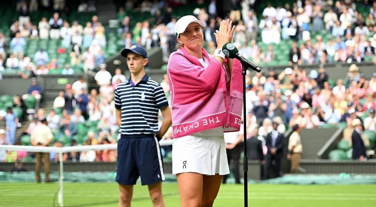 Wimbledon 2023: Lindsey Vonn wielką fanką Igi Świątek. "Cieszę się, że mogę ją wspierać"