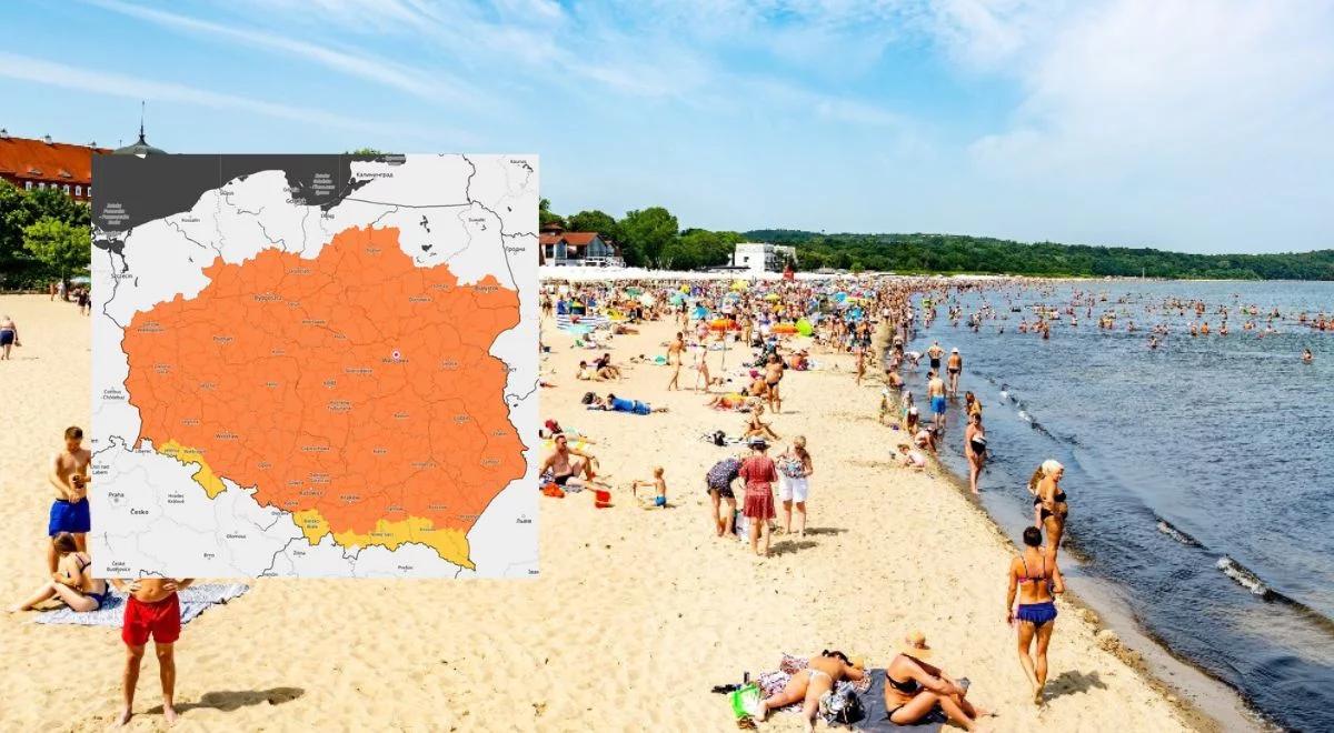 Alert pogodowy. IMGW ostrzega przed upałami w całym kraju 
