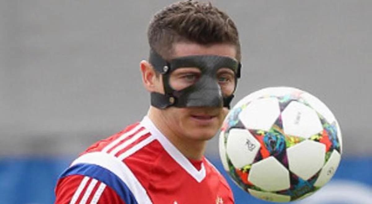 Liga Mistrzów: Lewandowski zagra w masce. "Ja też grałem i przestrzegam" 