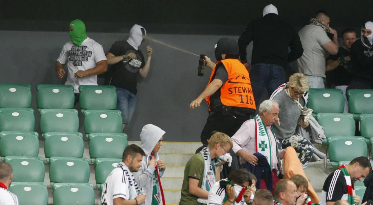 Zamknięty stadion Legii podczas meczu z Realem 