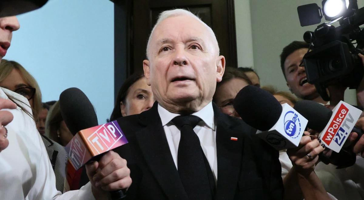 Spór wokół głosów. Kaczyński mówi o "szajce"