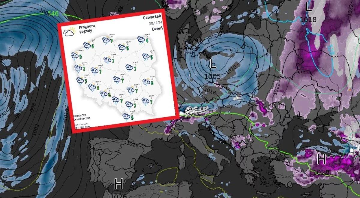 Od dziś zmiana pogody. Śnieg i wichura dotarły do kraju. IMGW ostrzega