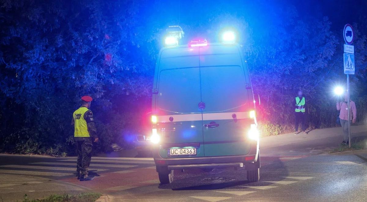 Inowrocław. Dron Polskiej Grupy Zbrojeniowej spadł na samochody