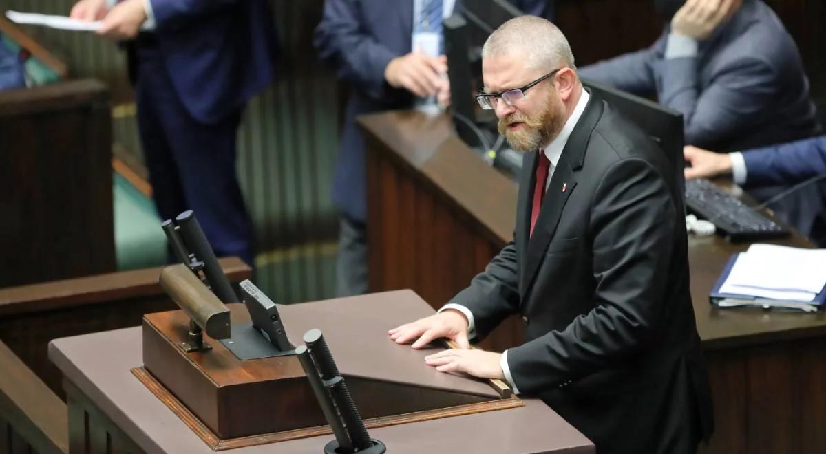 Braun ukarany za groźby pod adresem ministra zdrowia. Jest decyzja Komisji Etyki Poselskiej