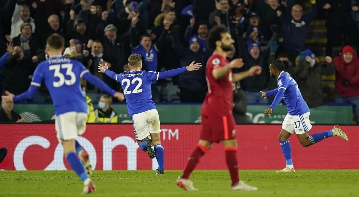 Premier League: Leicester pokonuje faworyzowany Liverpool. Mohamed Salah nie wykorzystał rzutu karnego