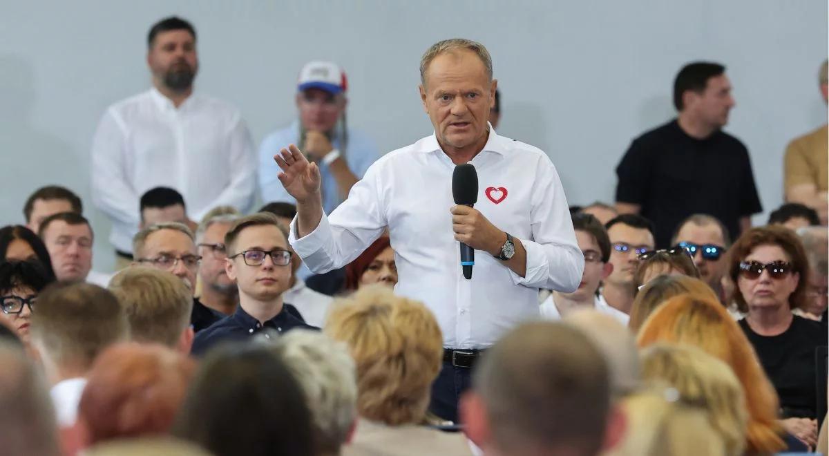 Donald Tusk w Pabianicach. "Rosja będzie gotowa do konfrontacji w 2027 roku"