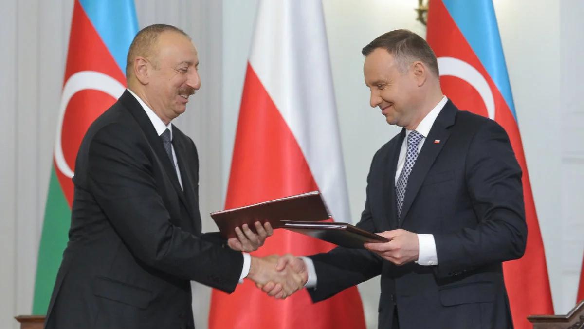 Wizyta prezydenta Azerbejdżanu. Podpisana wspólna deklaracja