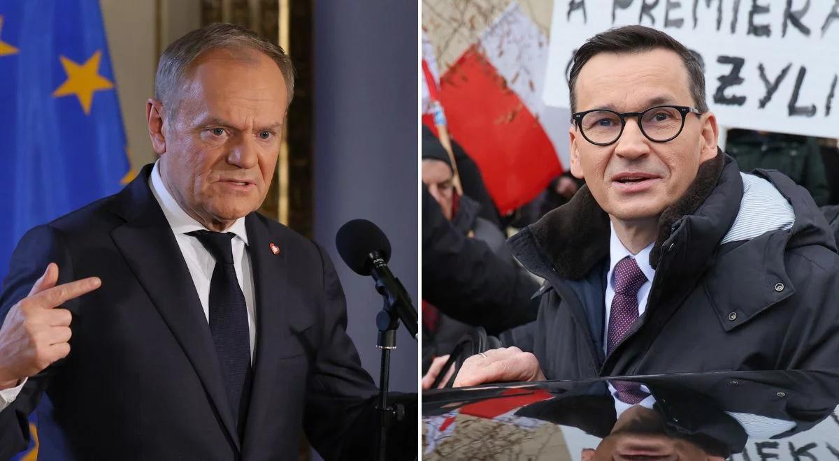 PiS "wystawiło" Morawieckiego? Tusk: tak bywa