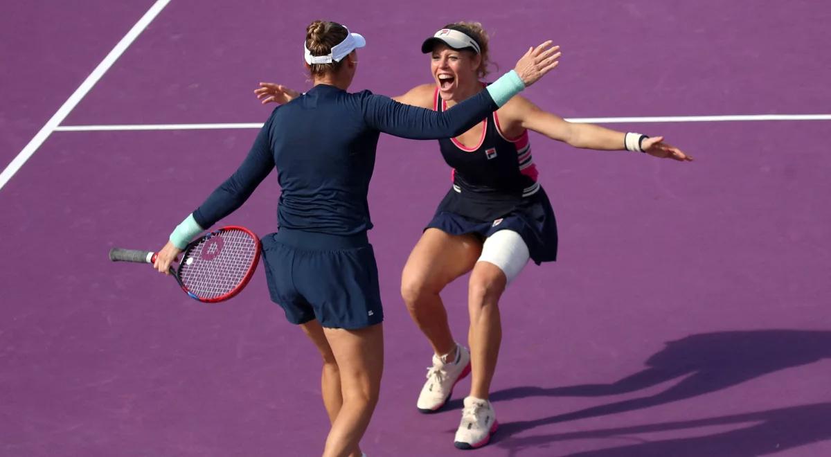 WTA Finals: Laura Siegemund i Wiera Zwonariowa najlepsze w deblu