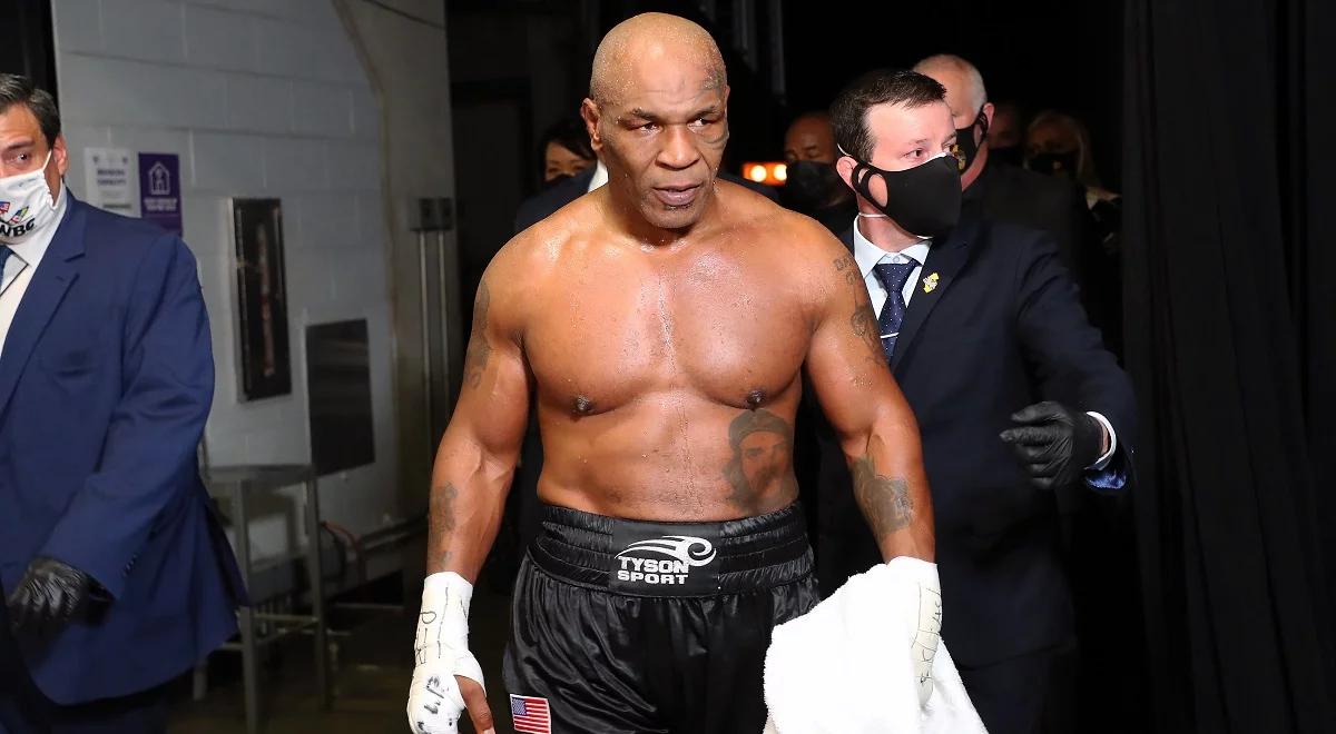 Mike Tyson rzucił się z pięściami na pasażera samolotu. Został sprowokowany [WIDEO]