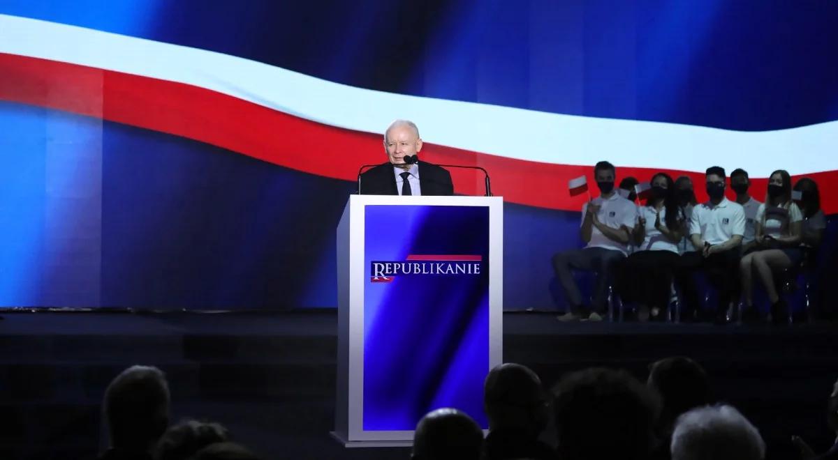 "Razem zrealizujemy wielki plan dla Polski". Jarosław Kaczyński na Zjeździe Republikańskim