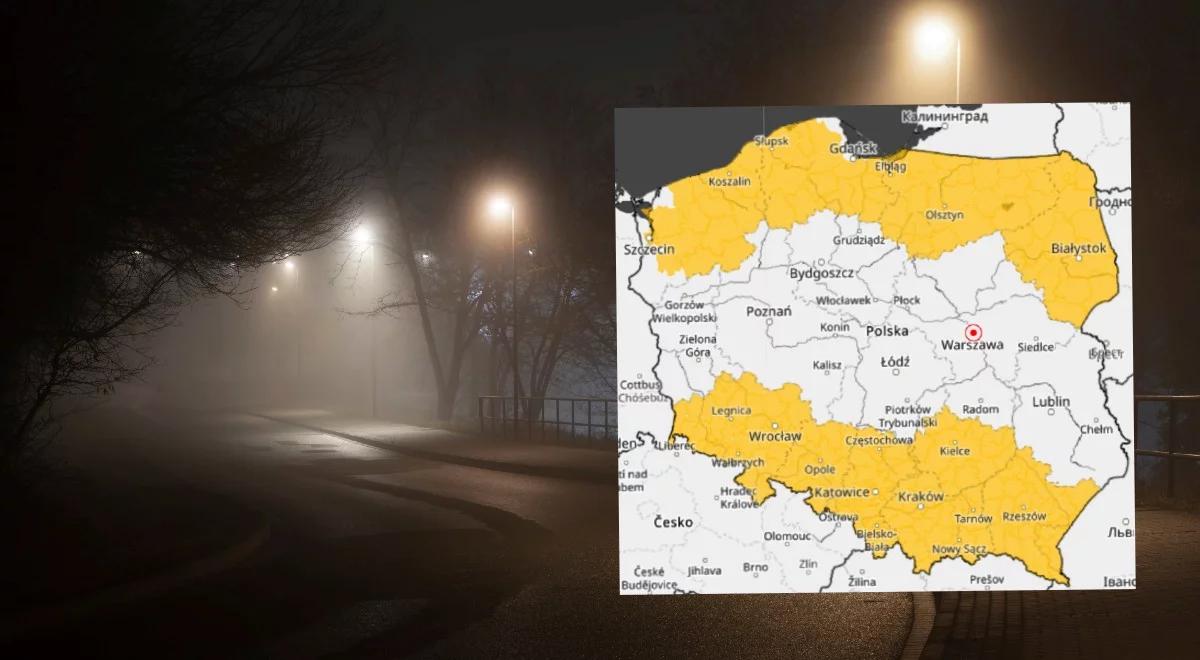 Pogoda: przed nami zimna noc. Liczne alerty IMGW
