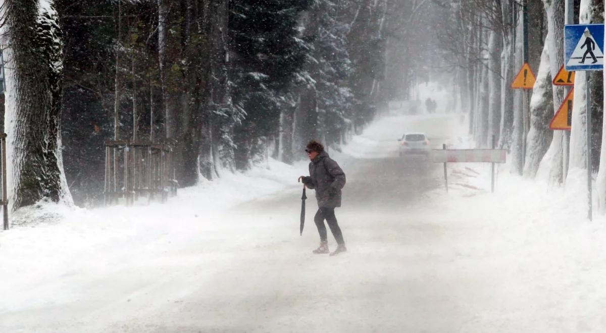 Atak zimy na Podhalu. Zakopane pod śniegiem [WIDEO]