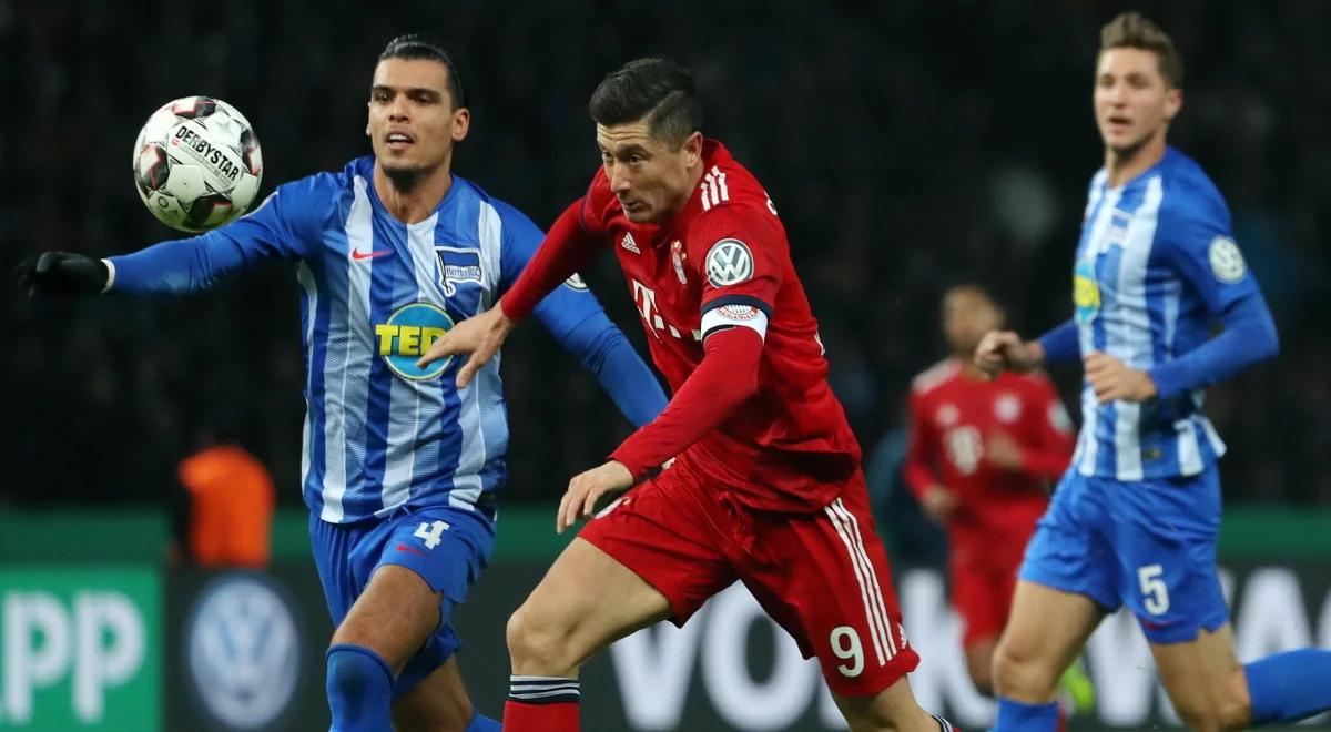Puchar Niemiec: Robert Lewandowski tym razem w roli asystenta, Bayern gra dalej