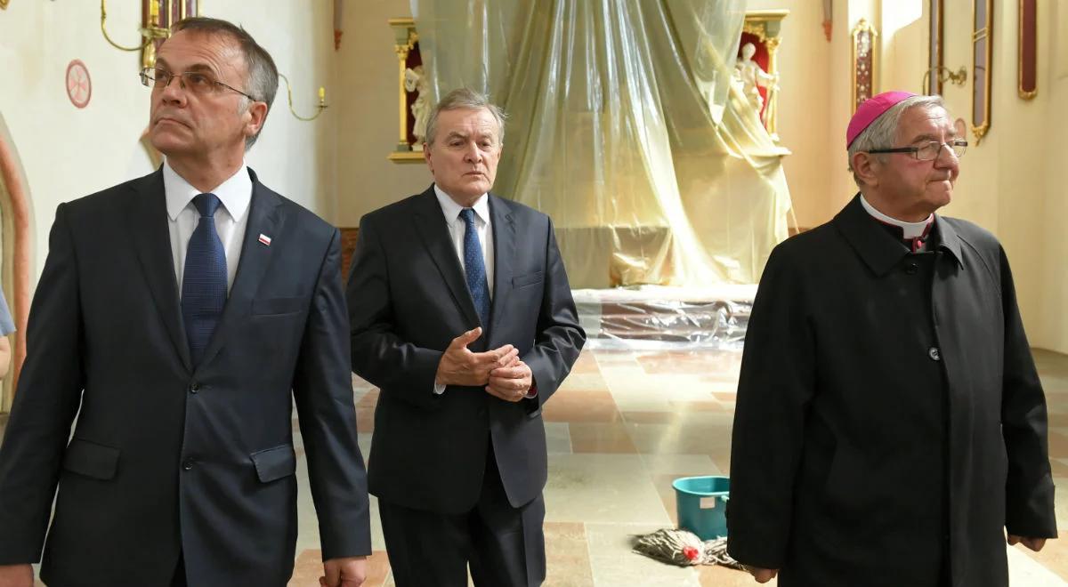 Pożar w gdańskim kościele. Piotr Gliński podziękował strażakom za akcję gaśniczą