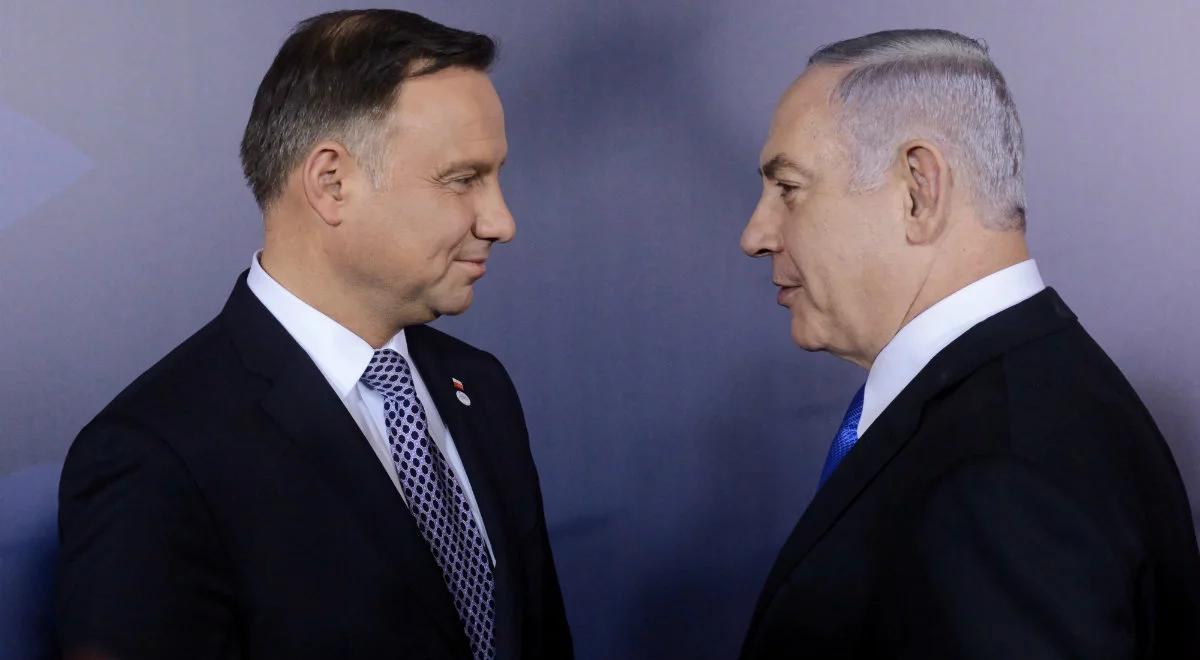 Andrzej Duda o szczycie V4: Izrael nie jest dobrym miejscem by się spotykać