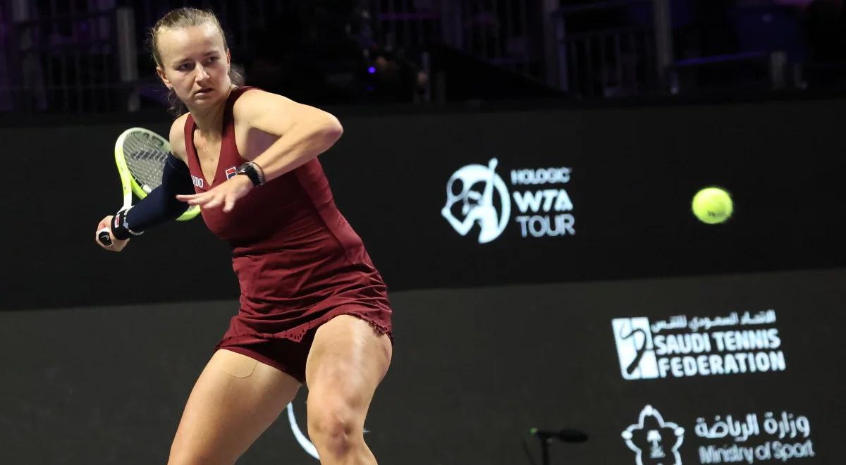 WTA Finals. Krejcikova podniosła się po porażce ze Świątek. Pegula bez szans na półfinał