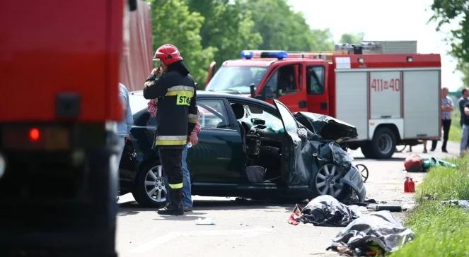 Wypadek pod Glinojeckiem. 5 osób nie żyje, 3 ranne