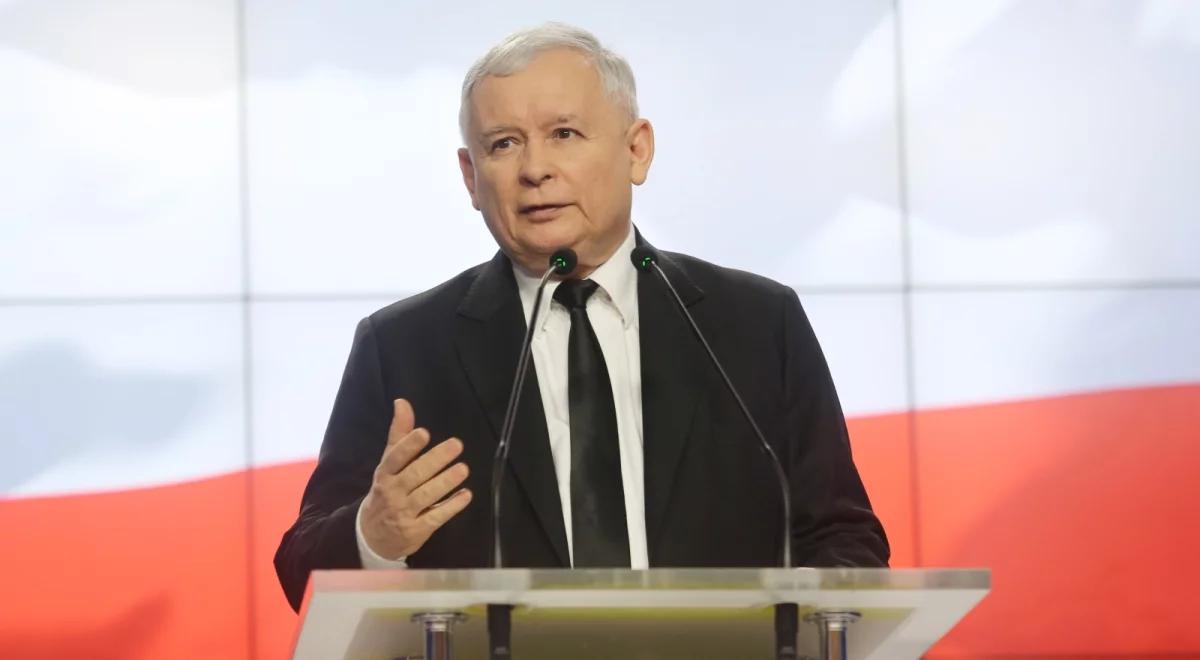 Jarosław Kaczyński: tylko siłą można zmusić Rosjan do ustąpienia