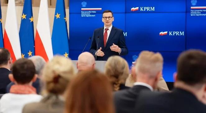 Premier Morawiecki: społeczeństwo białoruskie jest gotowe dołączyć do rodziny krajów wolnych