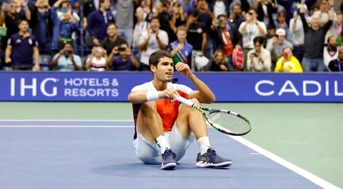 US Open: pięć godzin na korcie i obroniona piłka meczowa. Alcaraz odprawił Sinnera i zagra o finał!