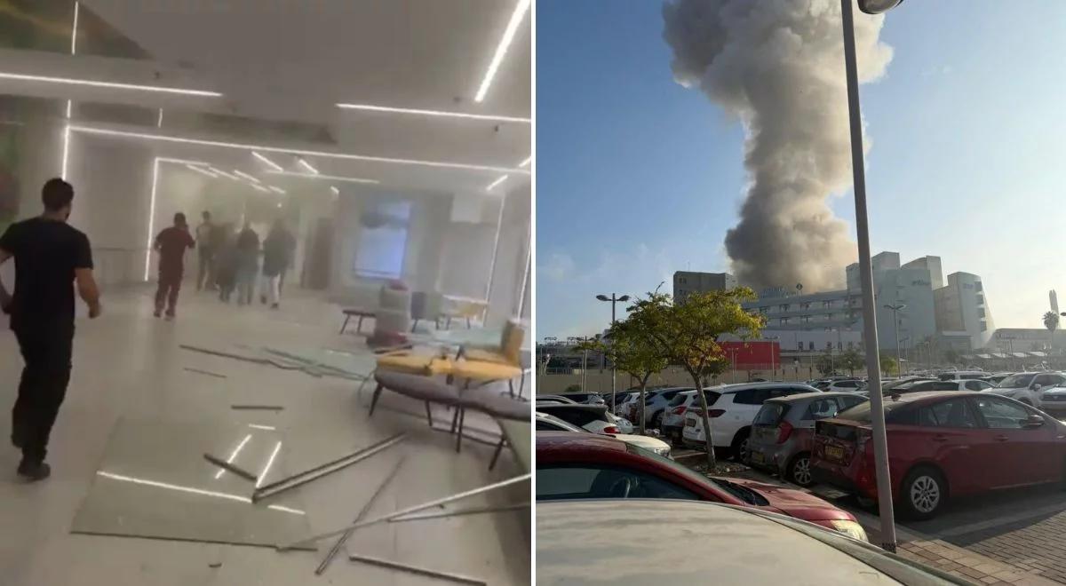 Atak rakietowy Iranu. Za cel obrali największy szpital na południu kraju