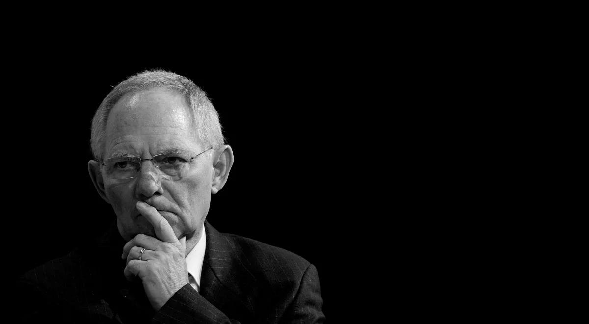 Zmarł Wolfgang Schaeuble. Były przewodniczący Bundestagu miał 81 lat