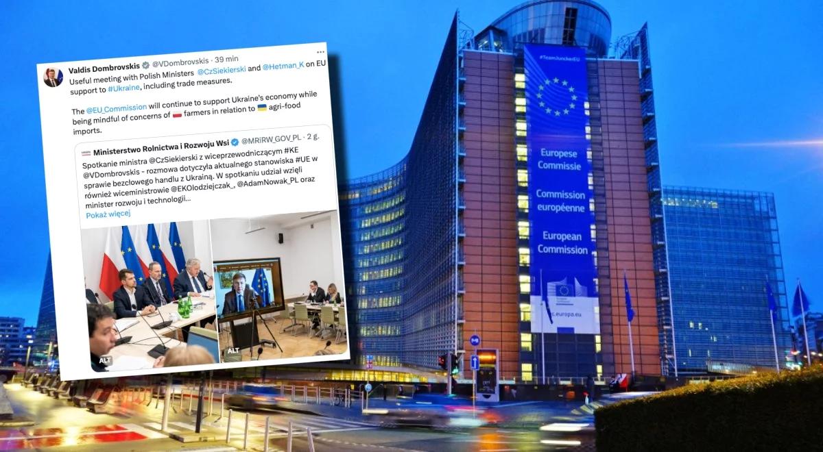 Wiceszef KE: będziemy wspierać Ukrainę, pamiętając o obawach polskich rolników