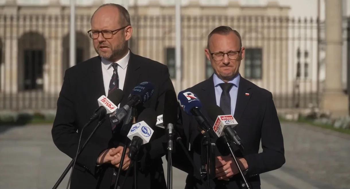 Nawrocki na spotkaniu z Trumpem bez Tuska. Przydacz: to Trump zaprosił prezydenta